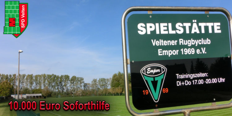 10.000 Euro für Veltener Rugbyclub